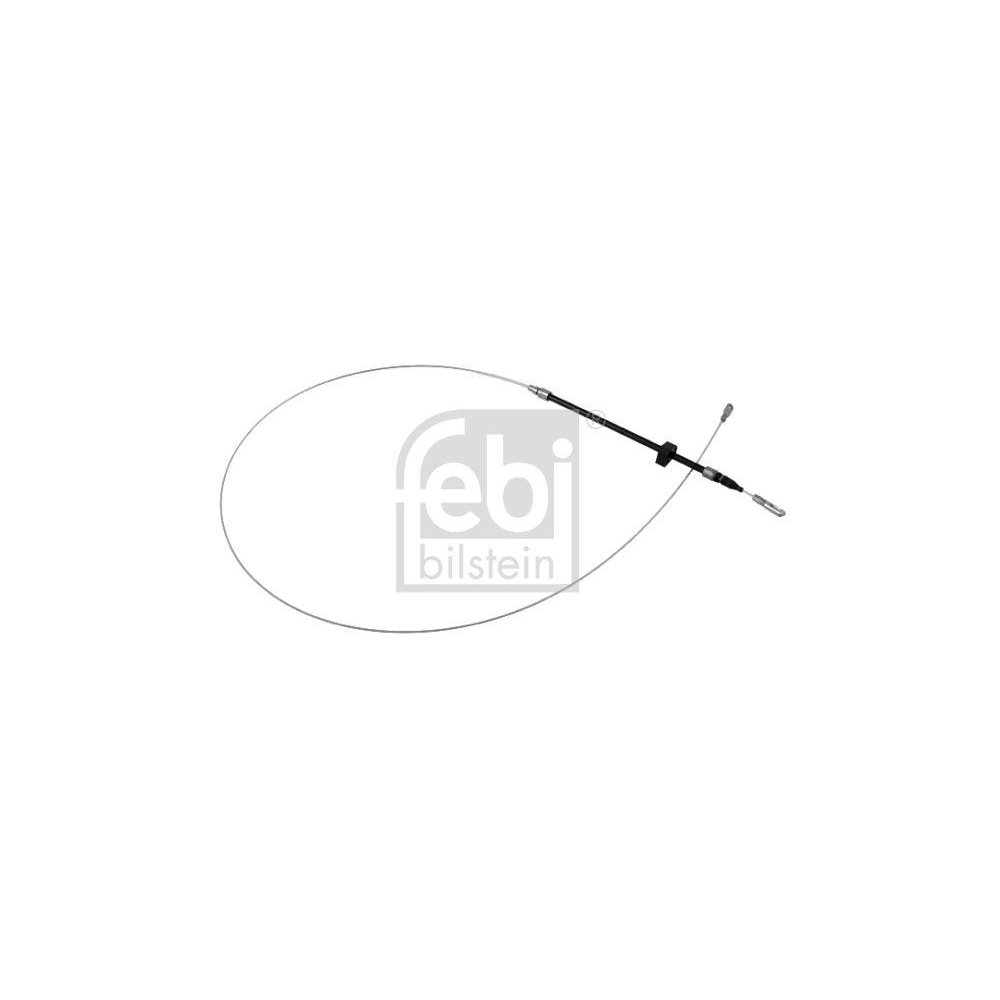 FEBI BILSTEIN Seilzug, Feststellbremse 23972 f&uuml;r MERCEDES-BENZ VW, vorne