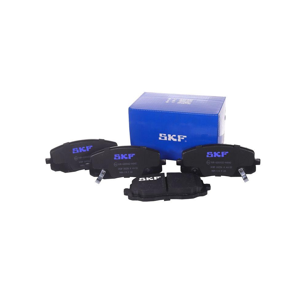 Bremsbelagsatz, Scheibenbremse SKF VKBP 80256 A f&uuml;r HYUNDAI KIA, Vorderachse