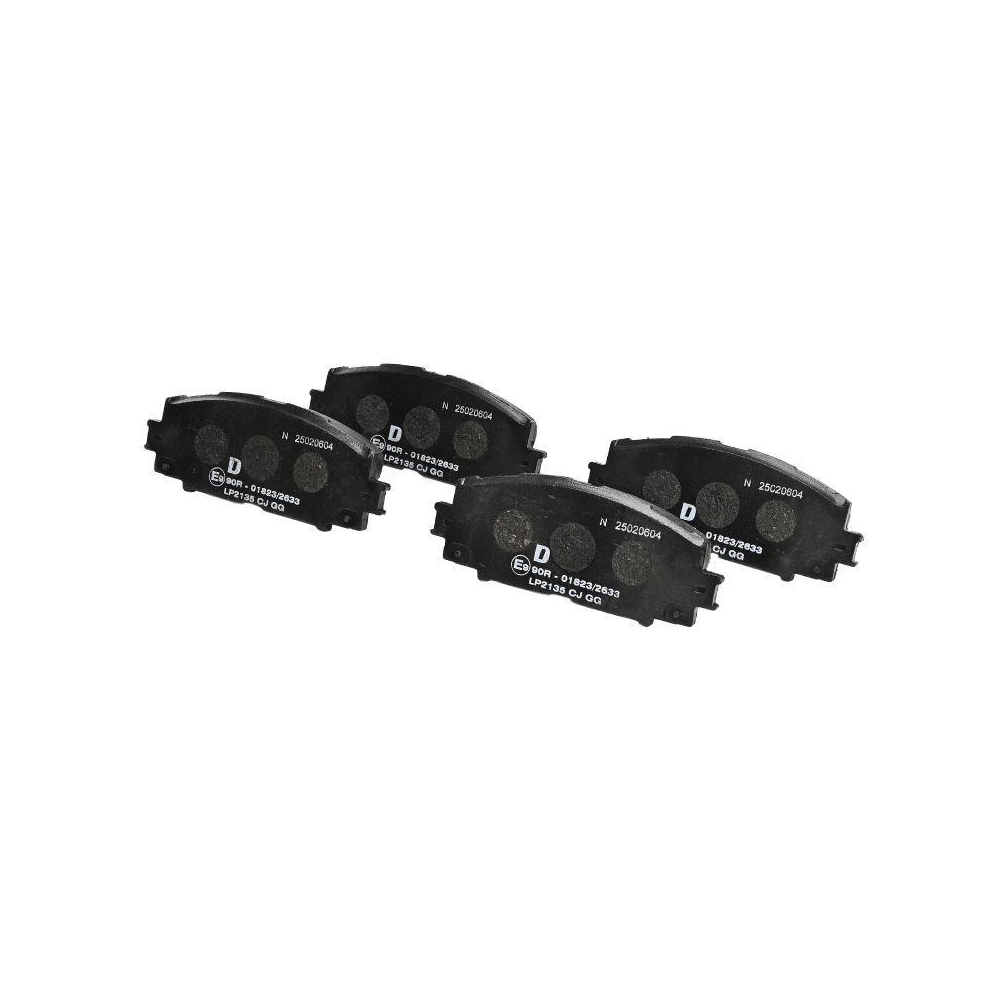 DELPHI LP2135 Bremsbelagsatz, Scheibenbremse für TOYOTA LEXUS TOYOTA (FAW)