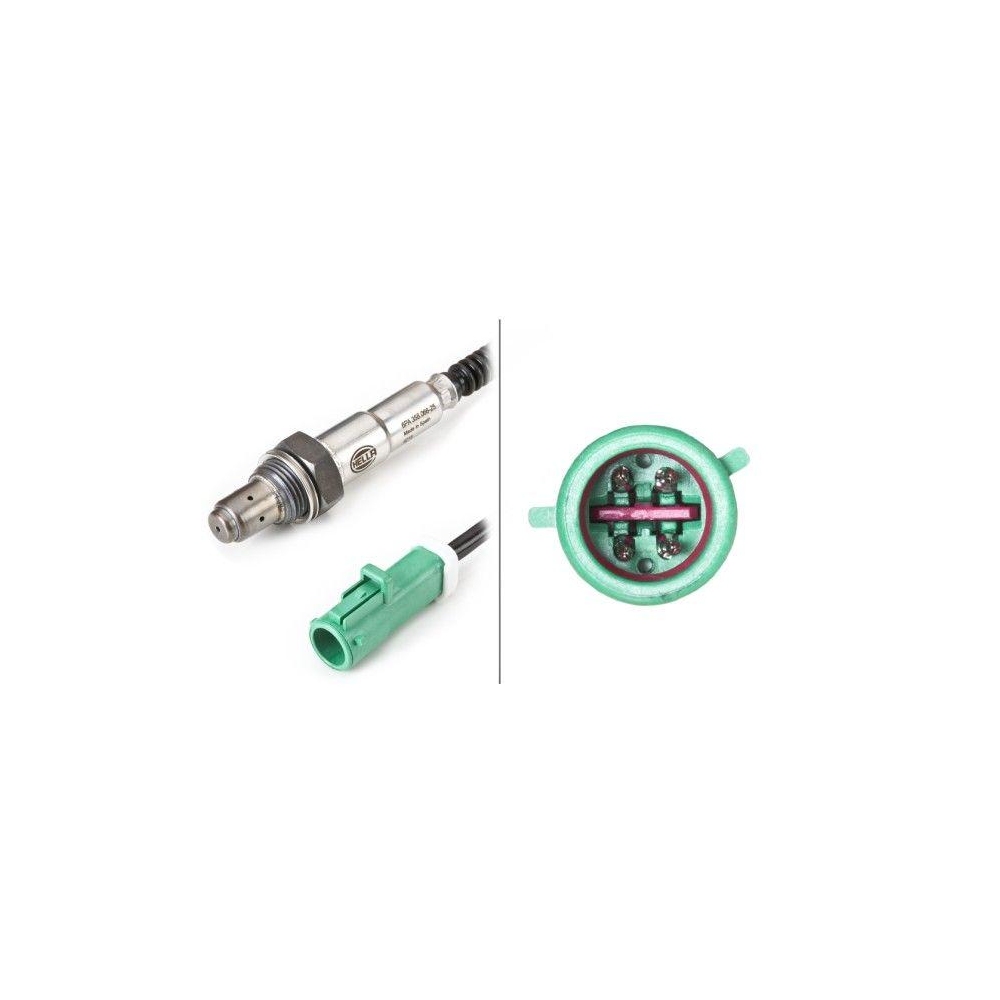 HELLA Lambdasonde 6PA 358 066-251 für FORD MAZDA VW, nach Katalysator