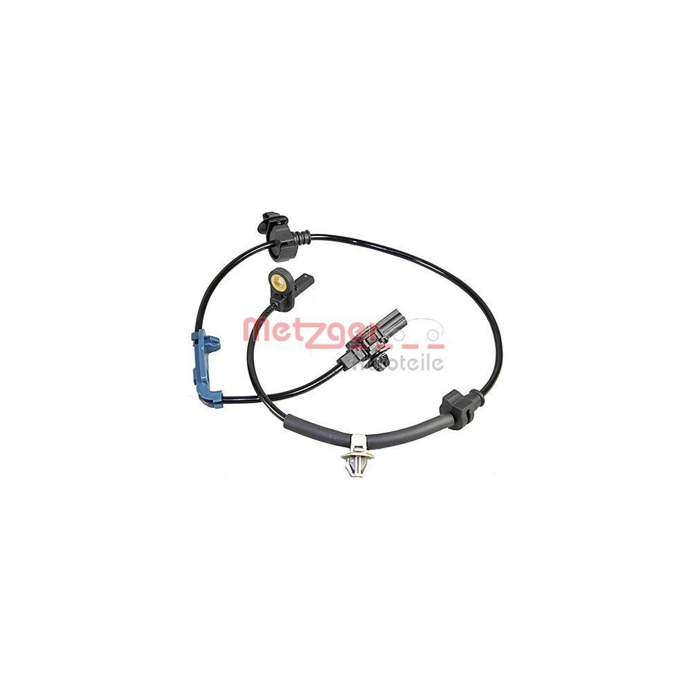 Sensor, Raddrehzahl METZGER 09001047 f&uuml;r HONDA, Vorderachse rechts