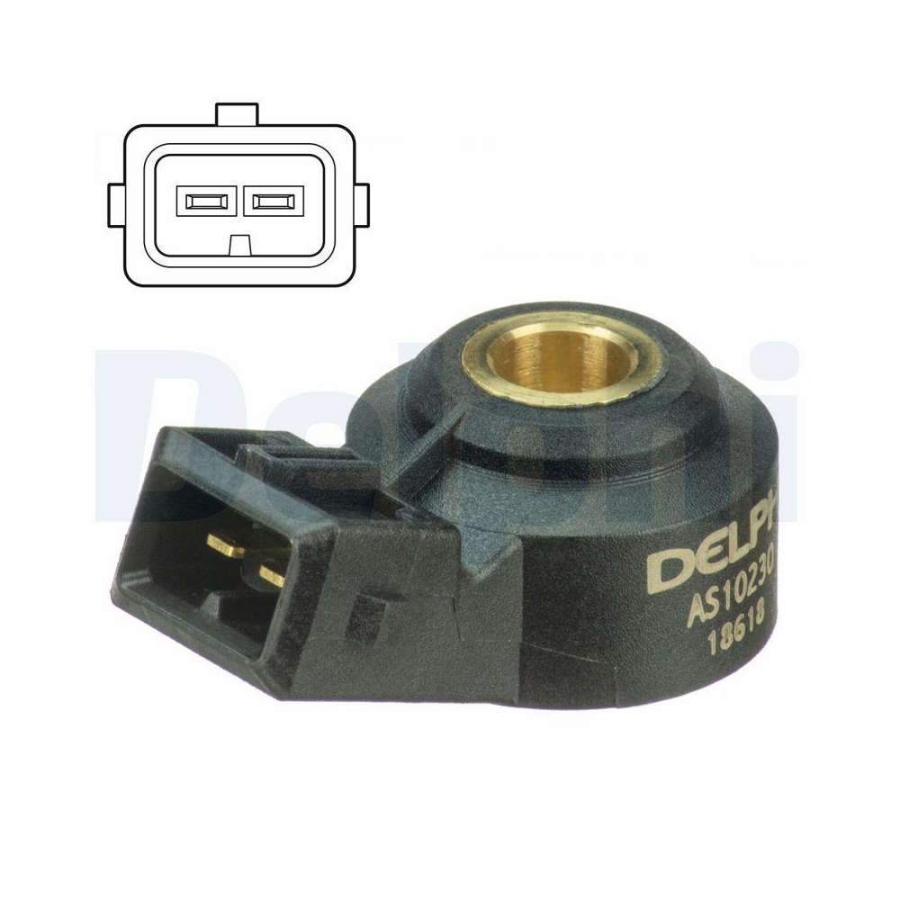 DELPHI AS10230 Klopfsensor f&uuml;r CITRO&Euml;N PEUGEOT RENAULT DACIA