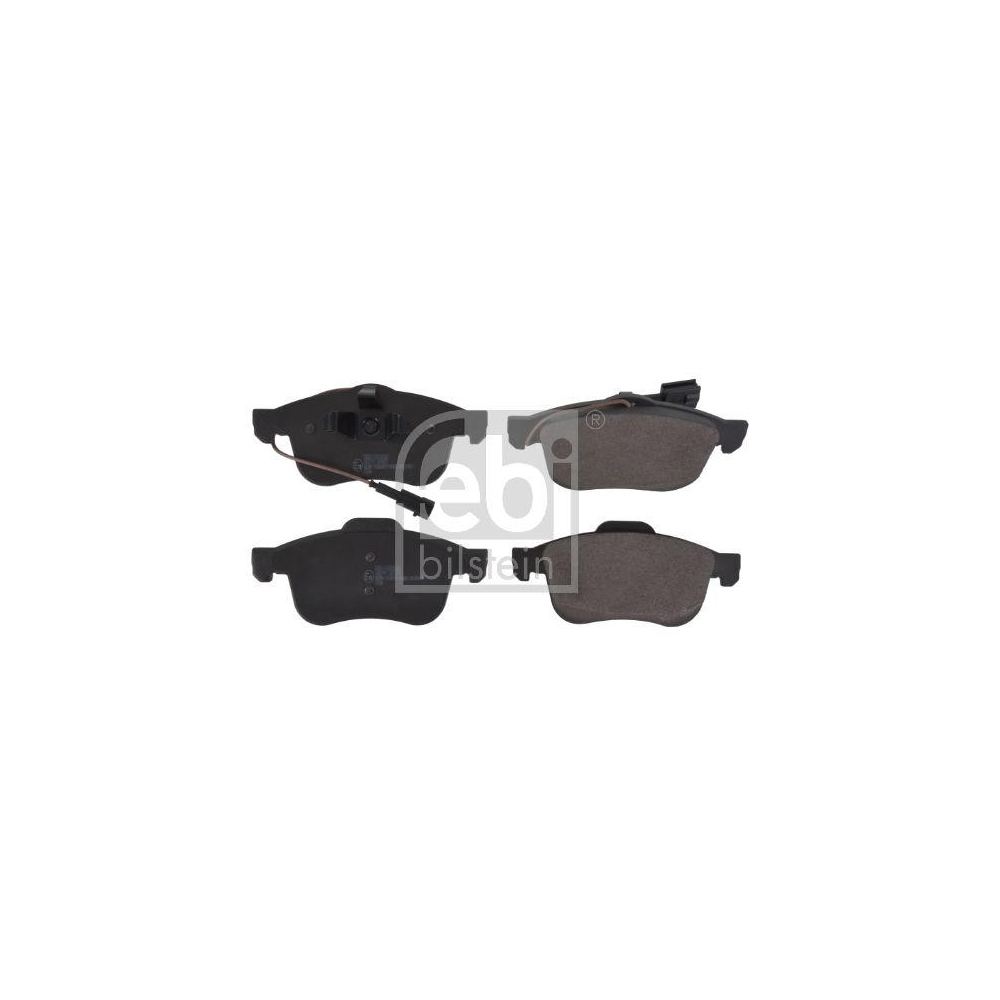 FEBI BILSTEIN Bremsbelagsatz, Scheibenbremse 16881 f&uuml;r ALFA ROMEO, Vorderachse