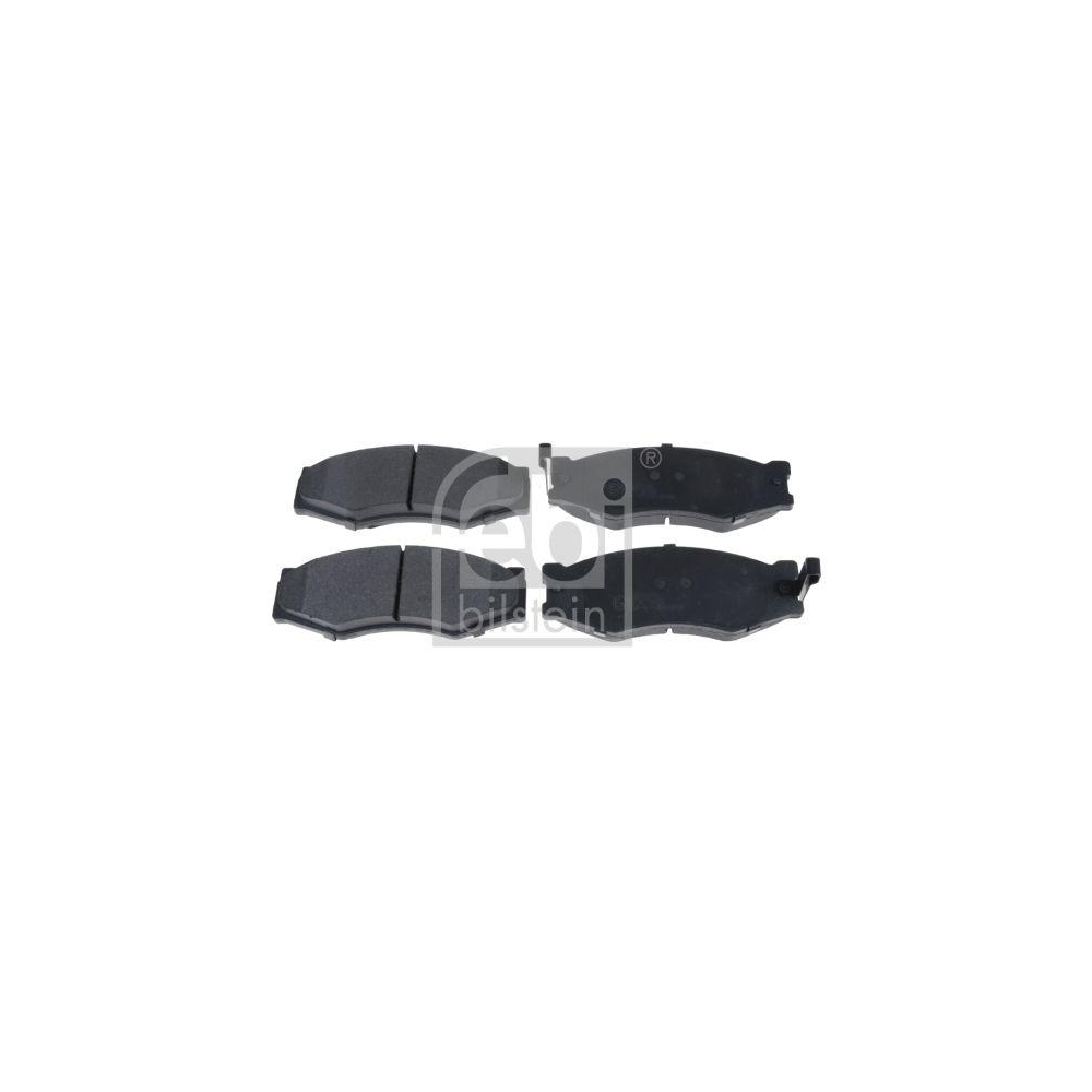 FEBI BILSTEIN Bremsbelagsatz, Scheibenbremse 116411 f&uuml;r NISSAN, Vorderachse