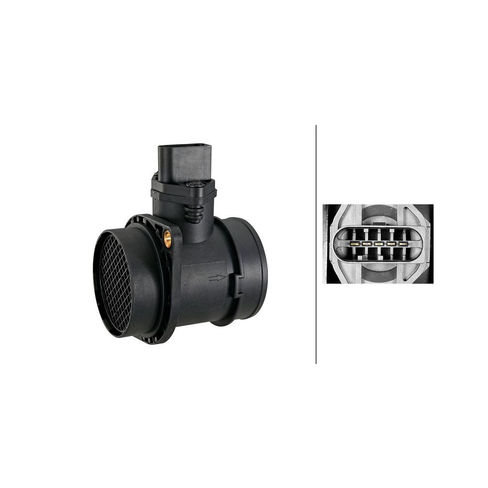 HELLA Luftmassenmesser 8ET 009 149-031 f&uuml;r AUDI SEAT SKODA VW HITACHI