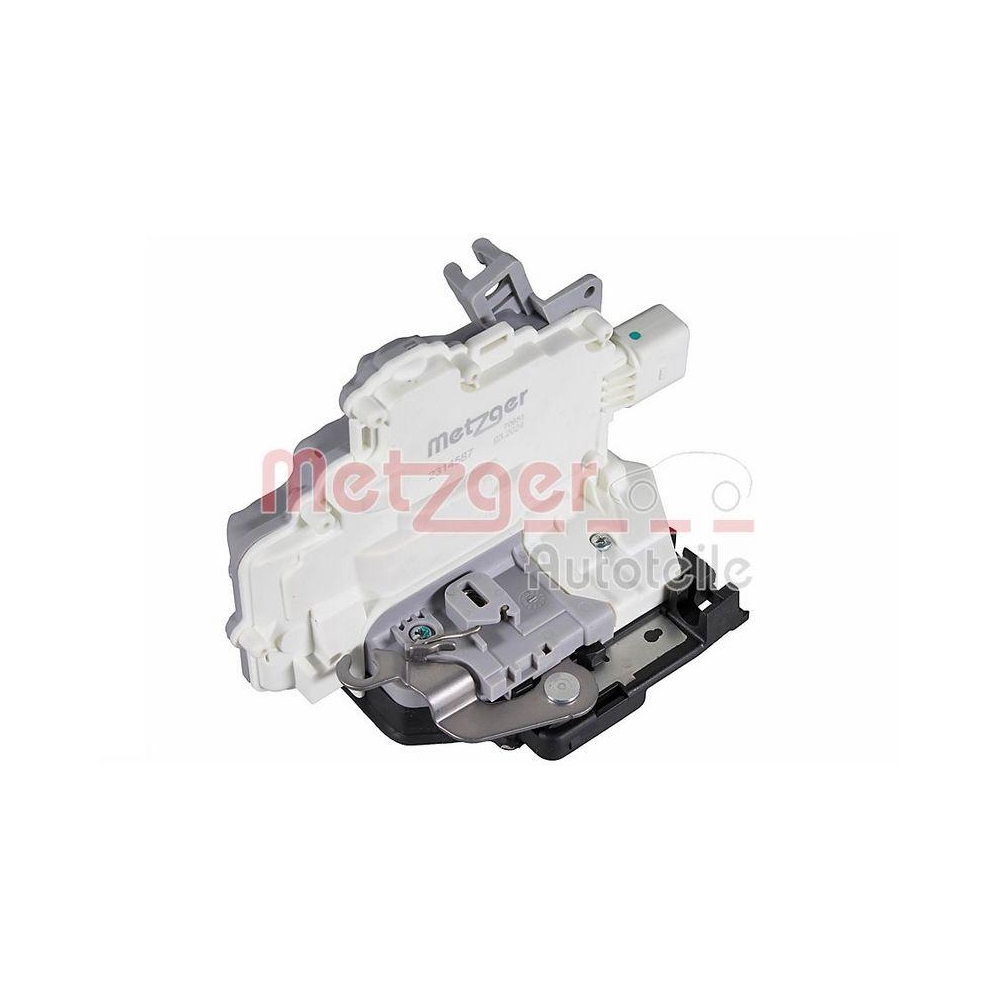Türschloss METZGER 2314587 für SEAT, hinten rechts