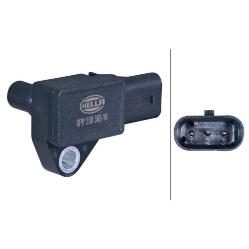 HELLA 6PP 358 393-161 Sensor, Saugrohrdruck f&uuml;r MERCEDES-BENZ