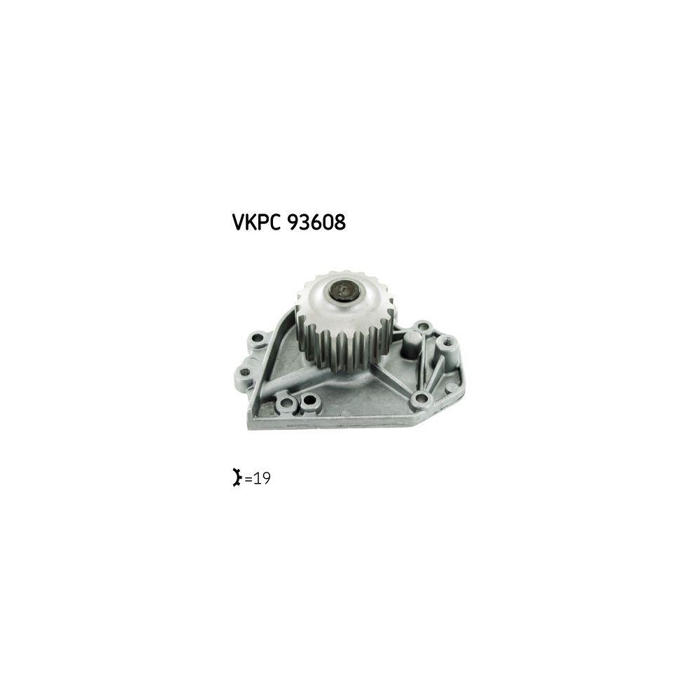 Wasserpumpe, Motork&uuml;hlung SKF VKPC 93608 f&uuml;r HONDA