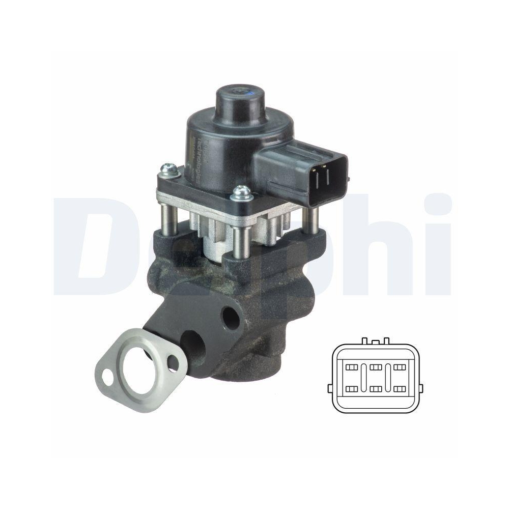 DELPHI EG10454-12B1 AGR-Ventil für FIAT SUZUKI