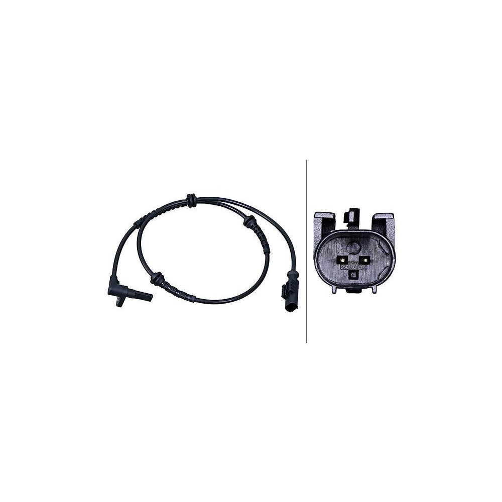 HELLA Sensor, Raddrehzahl 6PU 358 218-181 f&uuml;r FIAT, Vorderachse