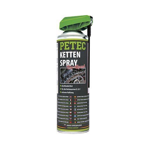 PETEC 6x 70550 Kettenspray Top Speed 500 ml Kettenschmiermittel Schmiermittel