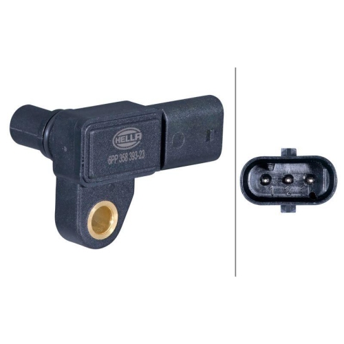 HELLA 6PP 358 393-231 Sensor, Ladedruck f&uuml;r MERCEDES-BENZ, nach Abgasturbolader
