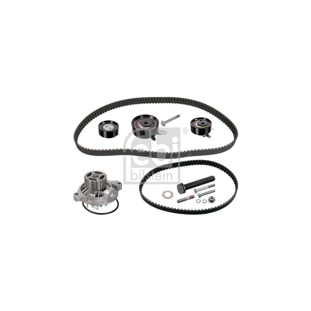 FEBI BILSTEIN Wasserpumpe + Zahnriemensatz 45121 f&uuml;r VW
