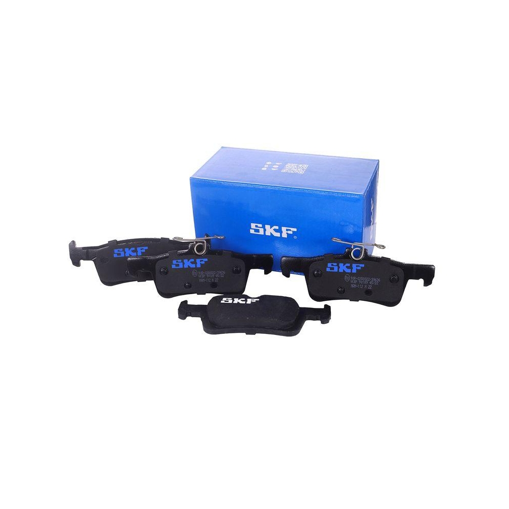 Bremsbelagsatz, Scheibenbremse SKF VKBP 90189 f&uuml;r PEUGEOT, Hinterachse