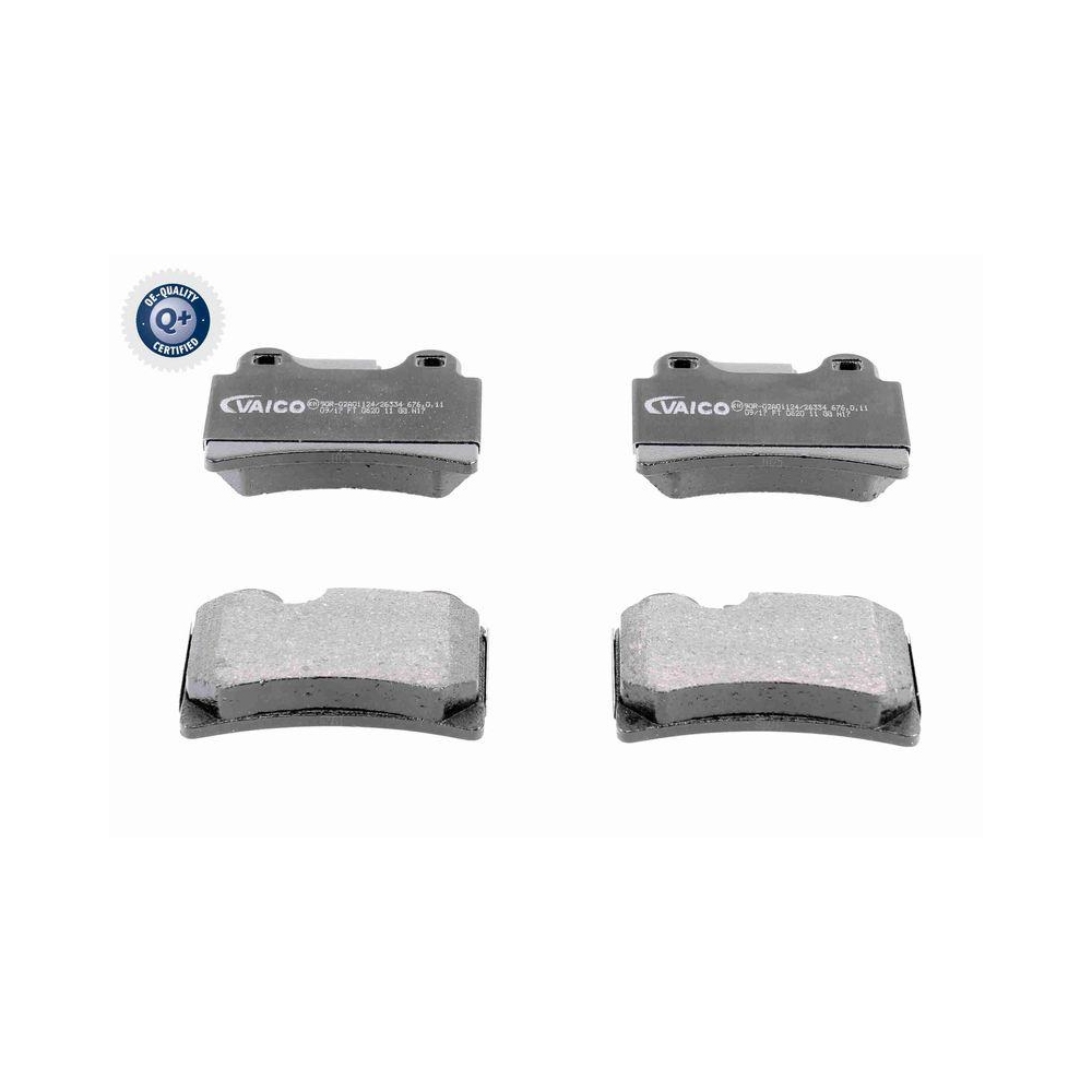 Bremsbelagsatz, Scheibenbremse VAICO V10-8297 Q+, Erstausr&uuml;sterqualit&auml;t f&uuml;r AUDI