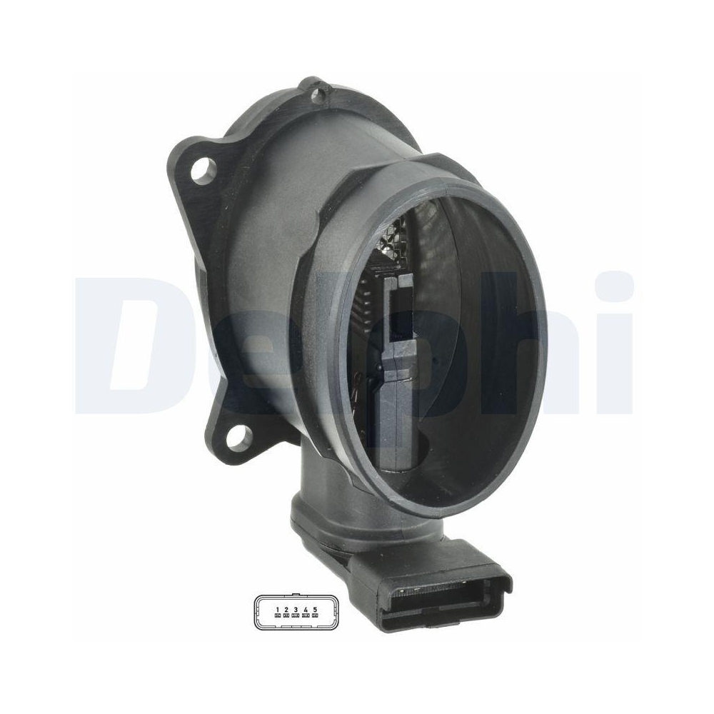 DELPHI AF10075-12B1 Luftmassenmesser f&uuml;r CITRO&Euml;N FIAT FORD MAZDA PEUGEOT VOLVO