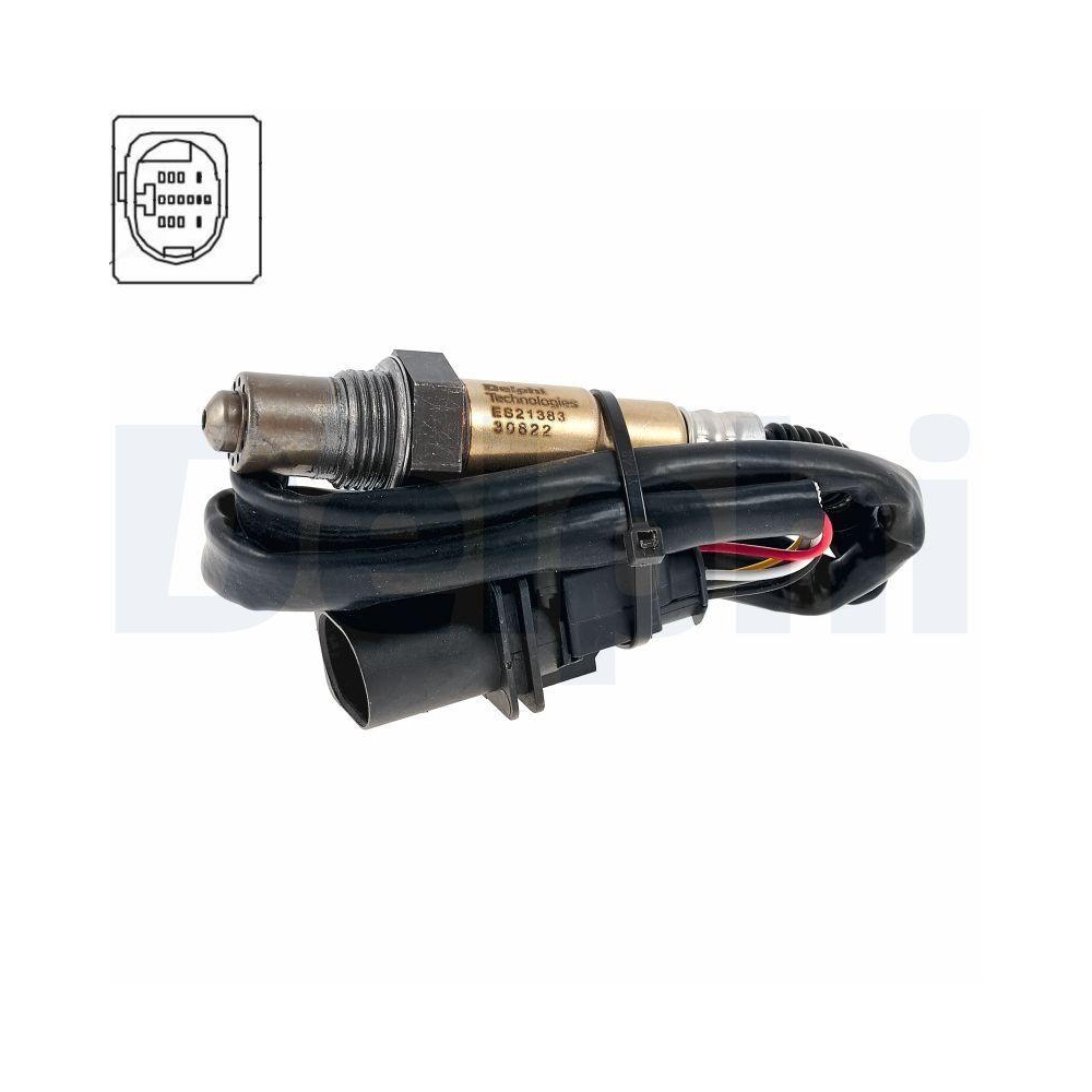 DELPHI ES21383-12B1 Lambdasonde f&uuml;r FORD, nach Katalysator, vor Katalysator