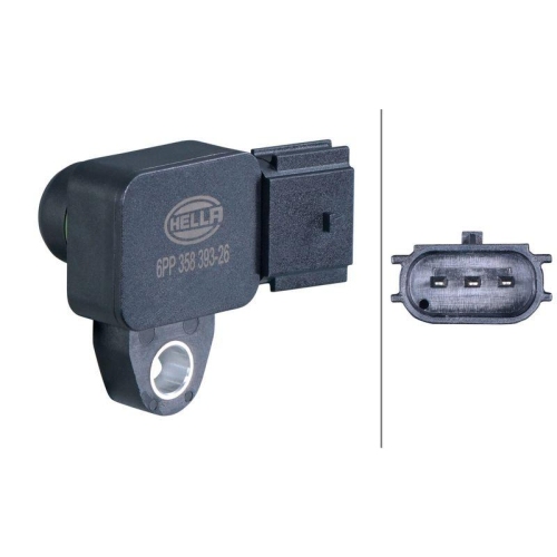 HELLA 6PP 358 393-261 Sensor, Ladedruck f&uuml;r GENESIS