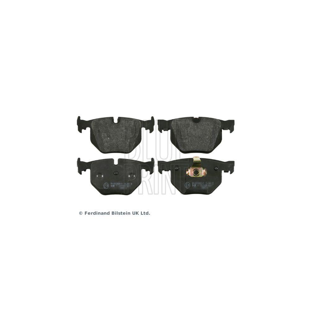 Bremsbelagsatz, Scheibenbremse BLUE PRINT ADB114237 f&uuml;r BMW, Hinterachse