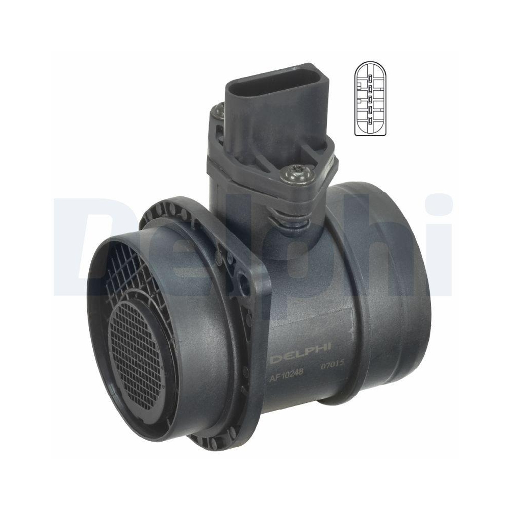 DELPHI AF10248-12B1 Luftmassenmesser f&uuml;r AUDI SEAT SKODA VW VAG