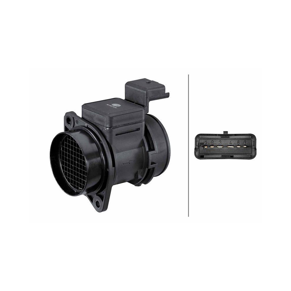 HELLA Luftmassenmesser 8ET 009 142-391 f&uuml;r CITRO&Euml;N FORD PEUGEOT CITRO&Euml;N/PEUGEOT