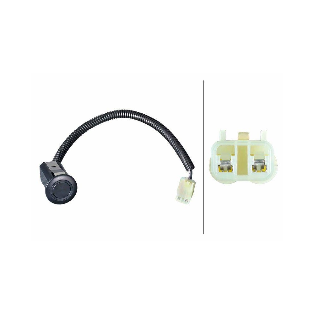 HELLA Sensor, Einparkhilfe 6PX 358 269-041 für HONDA ACURA, hinten, vorne