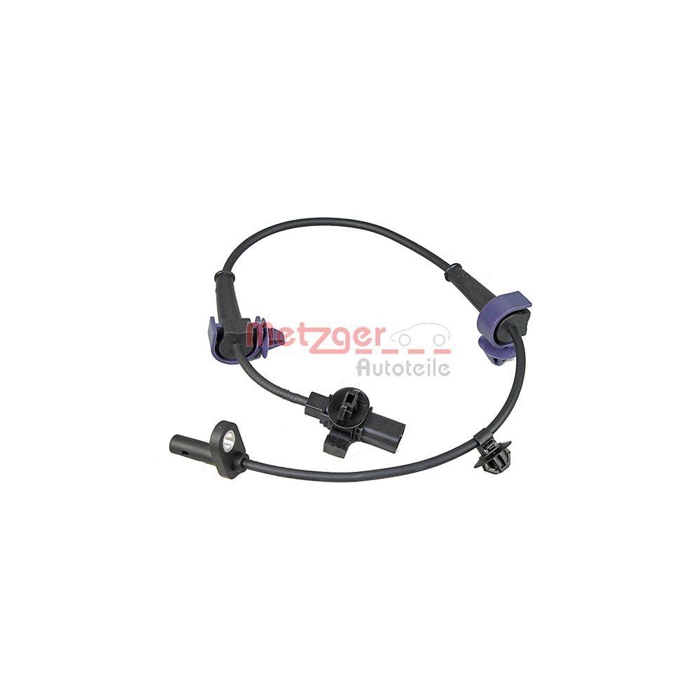 Sensor, Raddrehzahl METZGER 09001052 f&uuml;r HONDA, Hinterachse links