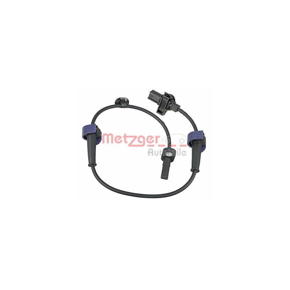 Sensor, Raddrehzahl METZGER 09001053 f&uuml;r HONDA, Hinterachse rechts