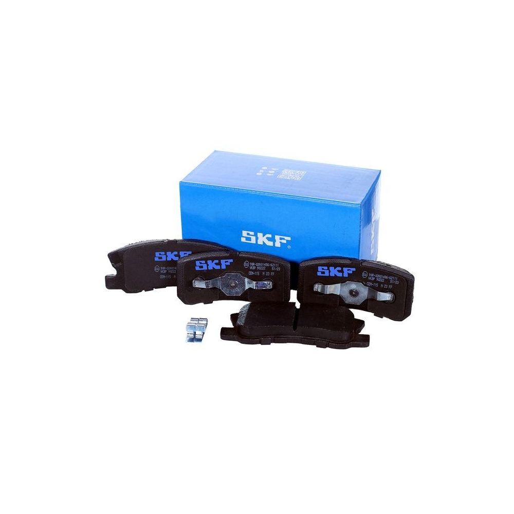 Bremsbelagsatz, Scheibenbremse SKF VKBP 90222 f&uuml;r CHRYSLER CITRO&Euml;N DODGE LANCIA