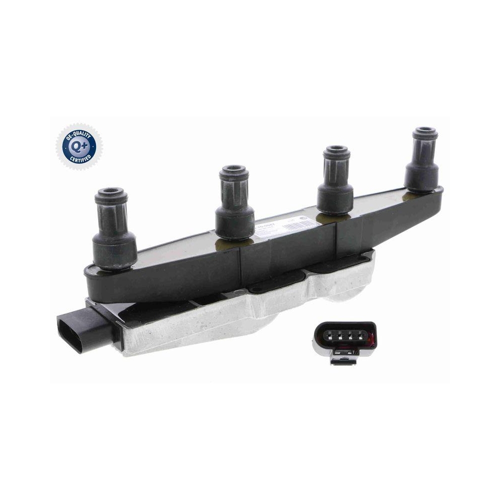 Z&uuml;ndspule VEMO V10-70-0047 Q+, Erstausr&uuml;sterqualit&auml;t f&uuml;r AUDI SEAT SKODA VW VAG