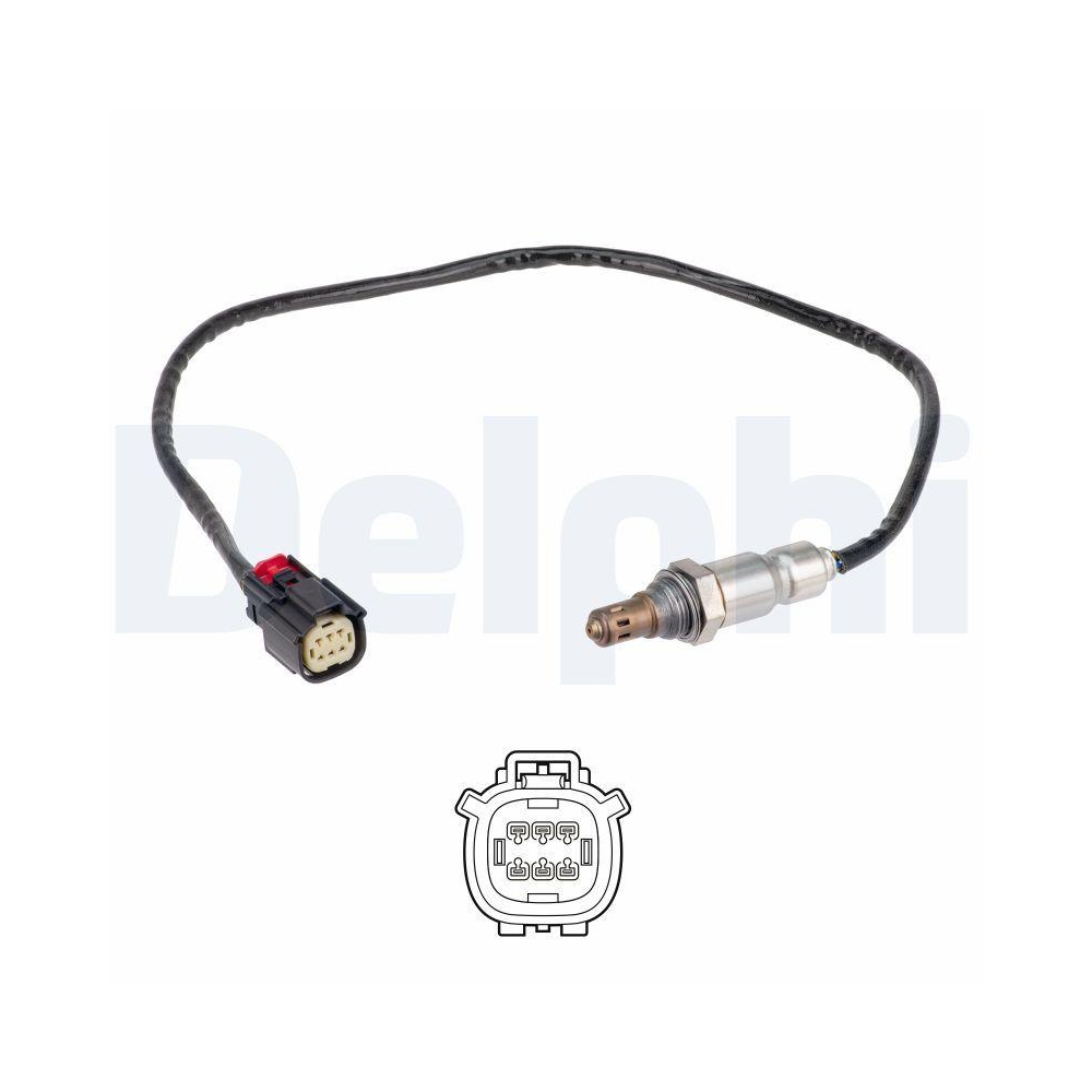 DELPHI ES21398-12B1 Lambdasonde f&uuml;r FORD, vor Katalysator