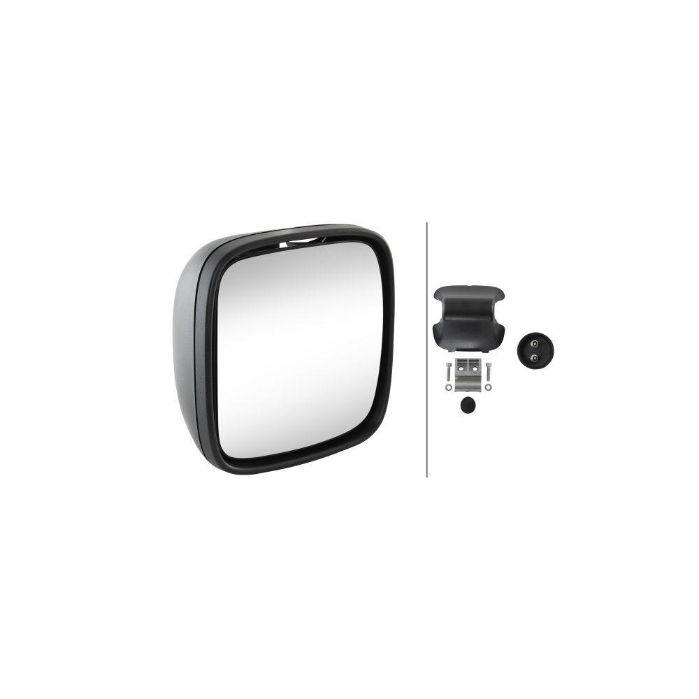 HELLA Weitwinkelspiegel 8SB 501 359-022 für MERCEDES-BENZ EVOBUS, beidseitig