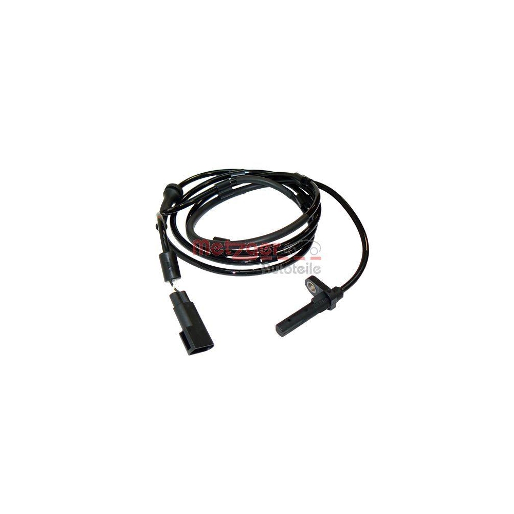 Sensor, Raddrehzahl METZGER 0900306 f&uuml;r FORD, Hinterachse rechts