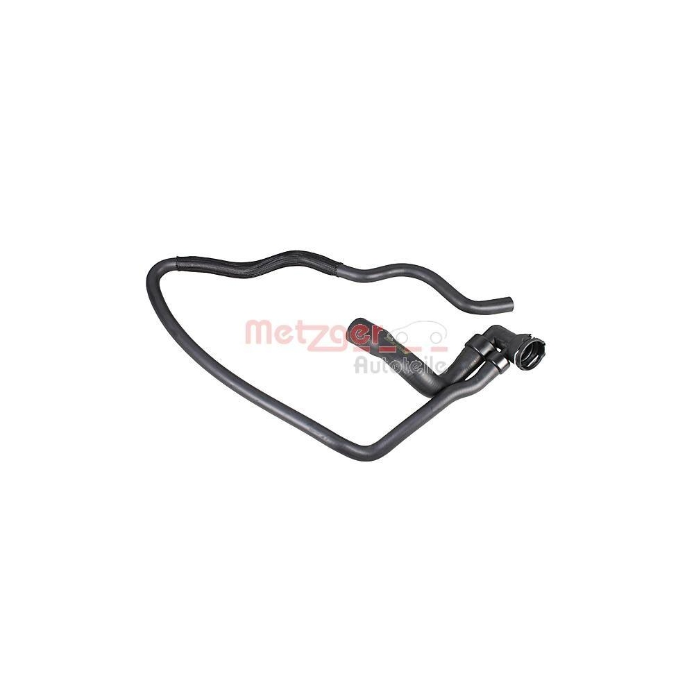 Kühlerschlauch METZGER 2421161 für OPEL VAUXHALL GENERAL MOTORS, mitte rechts