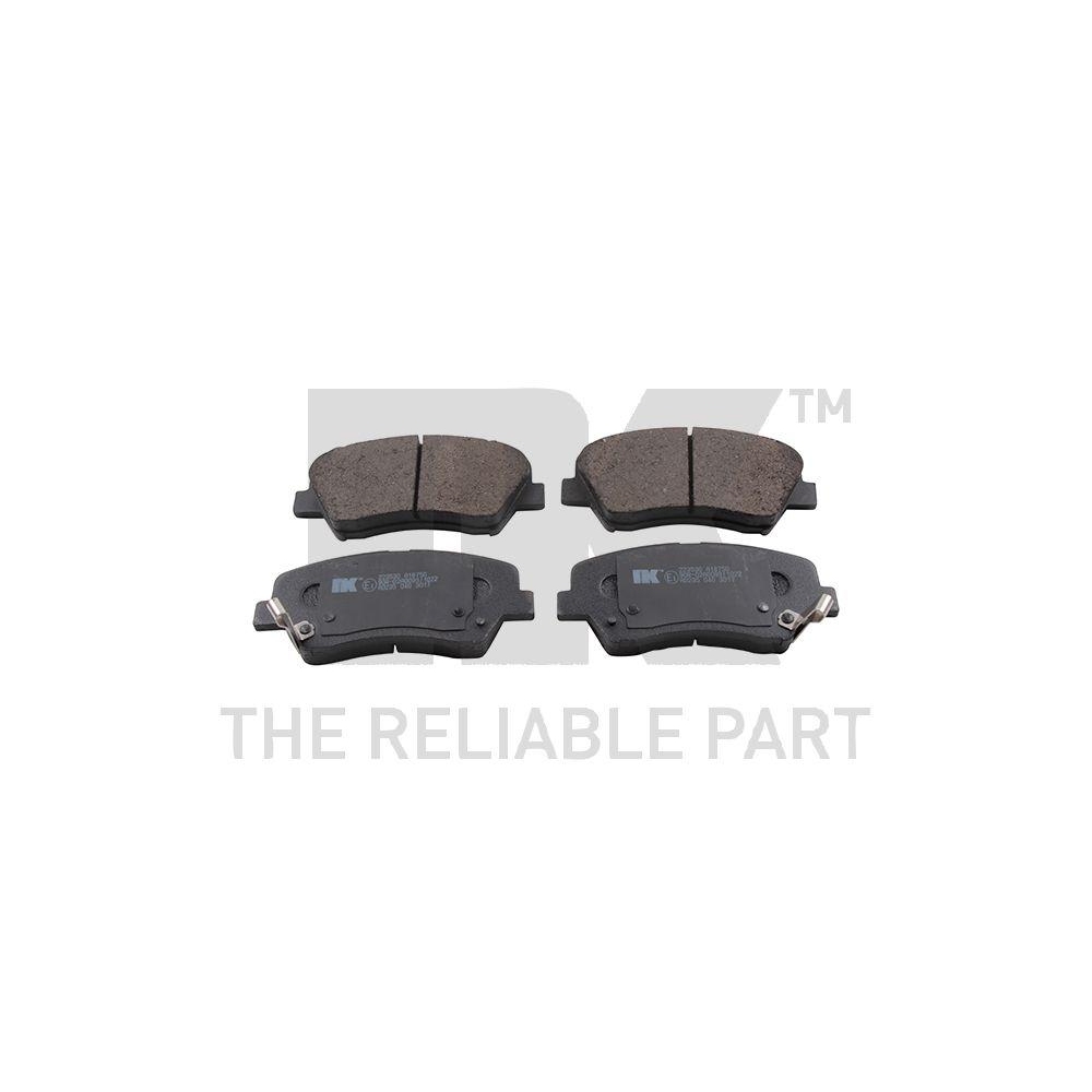 Bremsbelagsatz, Scheibenbremse NK 223530 für KIA, Vorderachse