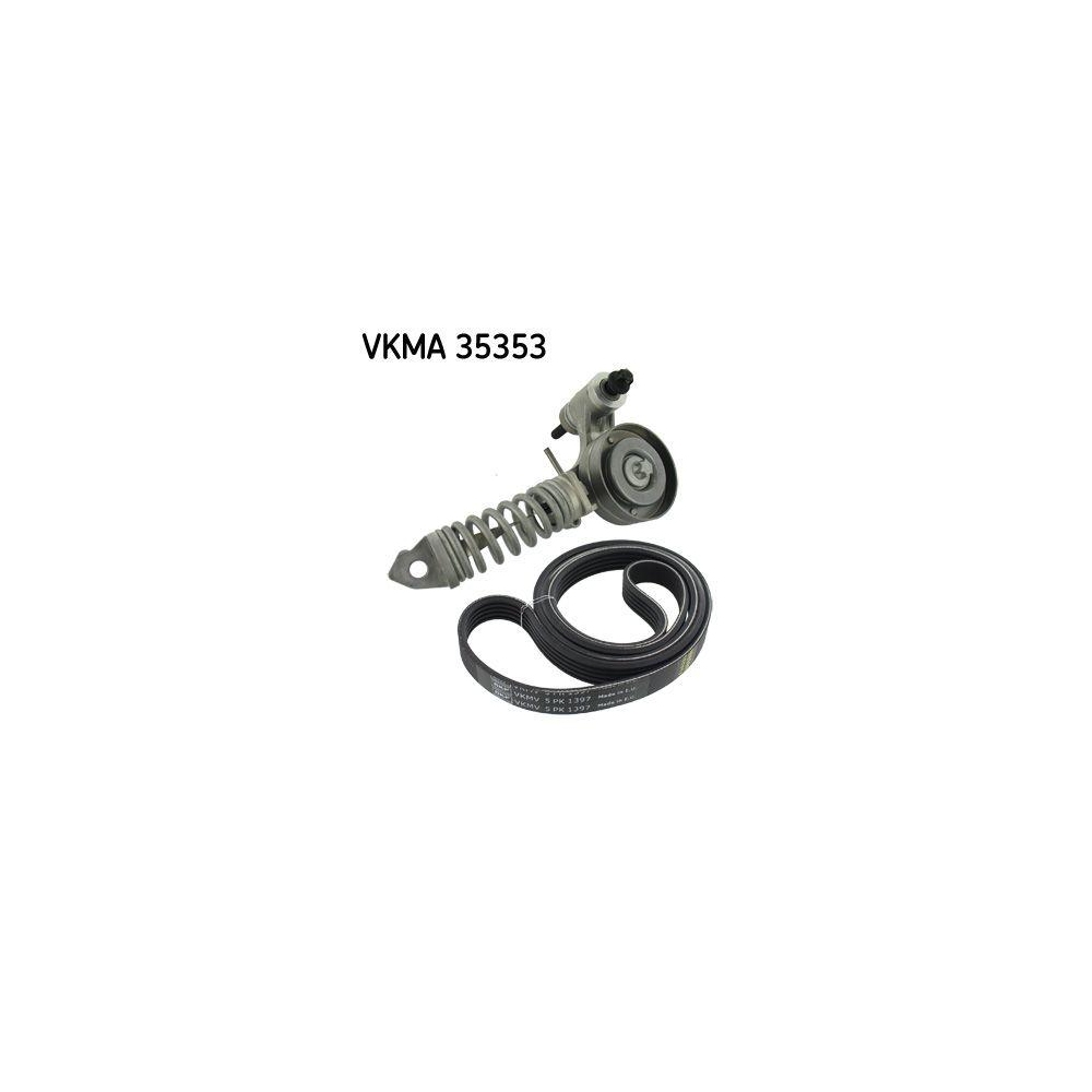 Keilrippenriemensatz SKF VKMA 35353 f&uuml;r OPEL VAUXHALL CHEVROLET MINI BUICK (SGM)