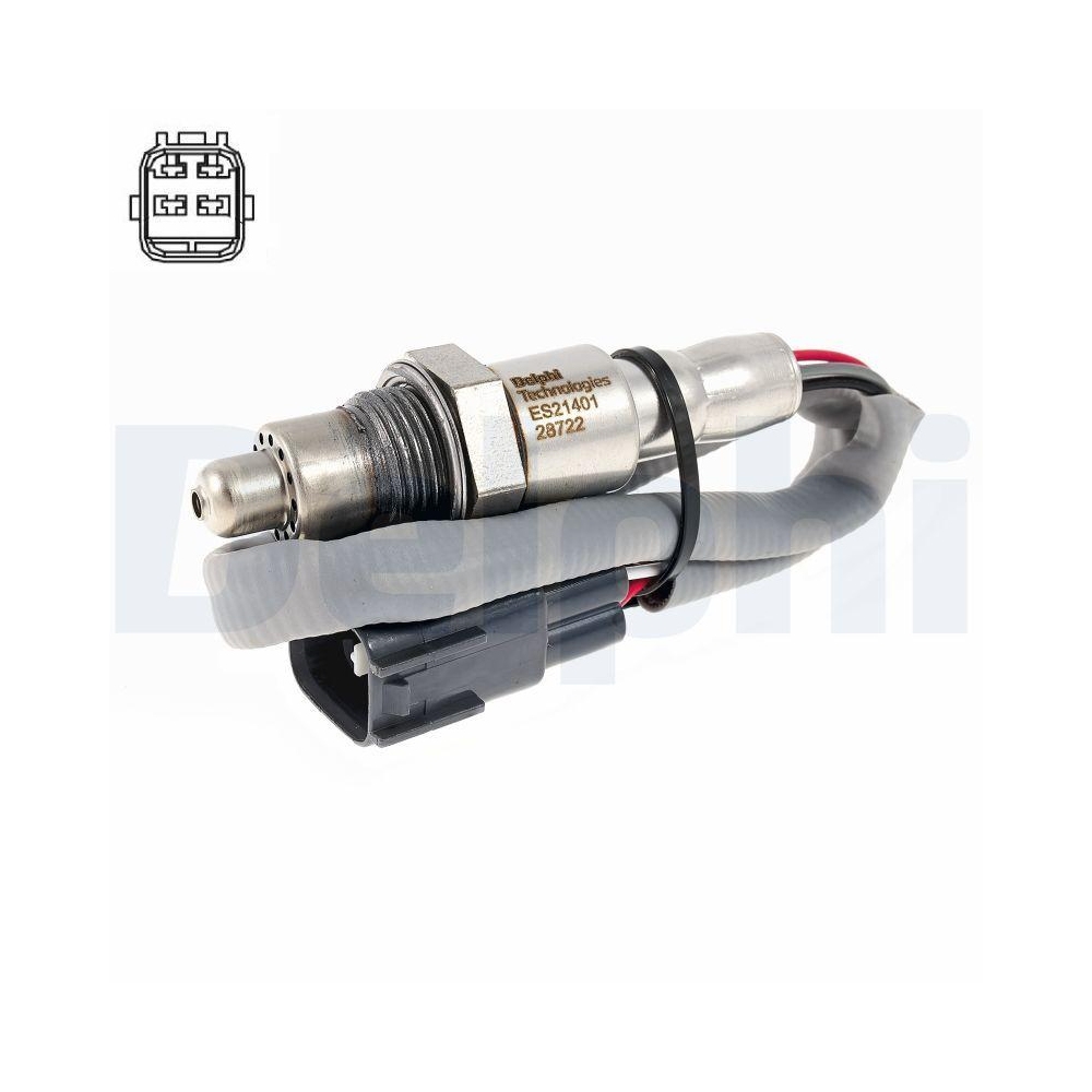 DELPHI ES21401-12B1 Lambdasonde f&uuml;r CITRO&Euml;N PEUGEOT, nach Katalysator