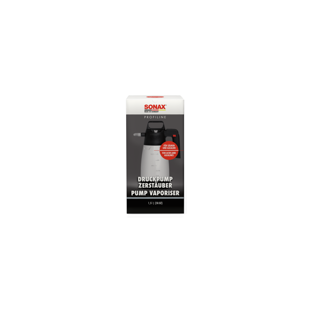 Druckluftpistole SONAX 04960050 DruckpumpZerstäuber für