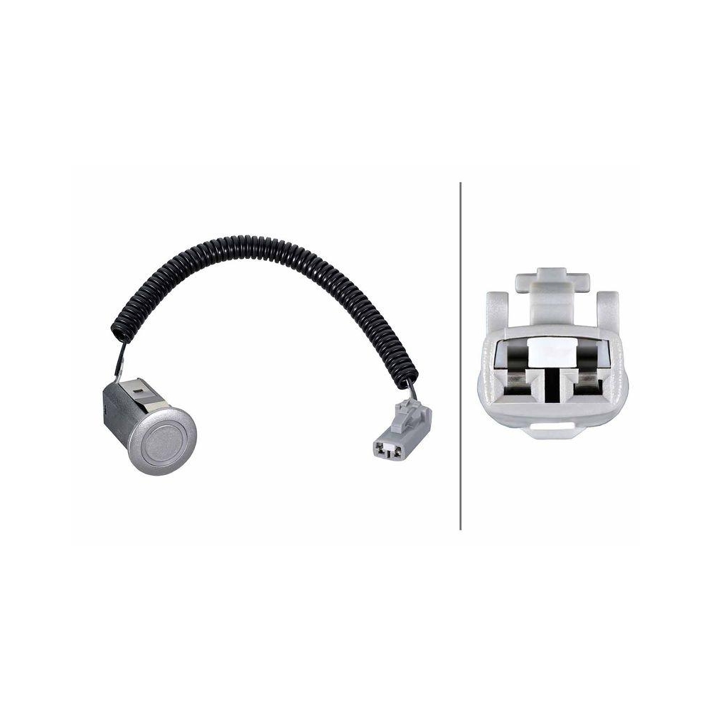 HELLA Sensor, Einparkhilfe 6PX 358 269-101 f&uuml;r TOYOTA, au&szlig;en, hinten, vorne