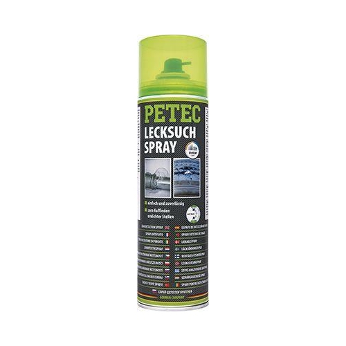 PETEC 6x 70750 Lecksuchspray 400 ml Spray Lecksucher