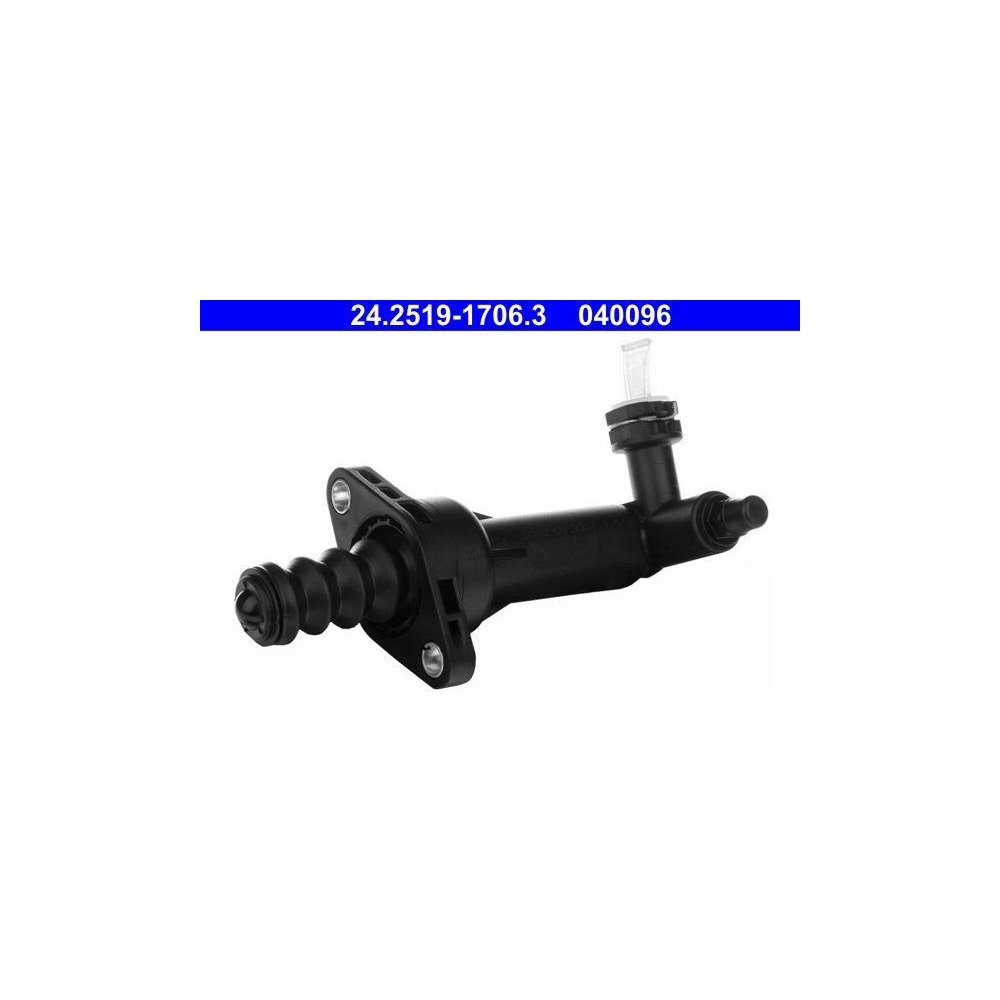 Nehmerzylinder, Kupplung ATE 24.2519-1706.3 für SEAT SKODA VAG