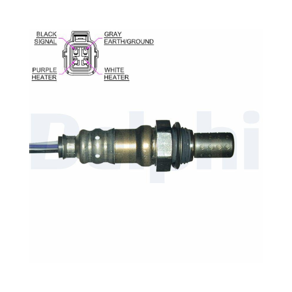 DELPHI ES20215-12B1 Lambdasonde für HONDA, nach Katalysator, vor Katalysator