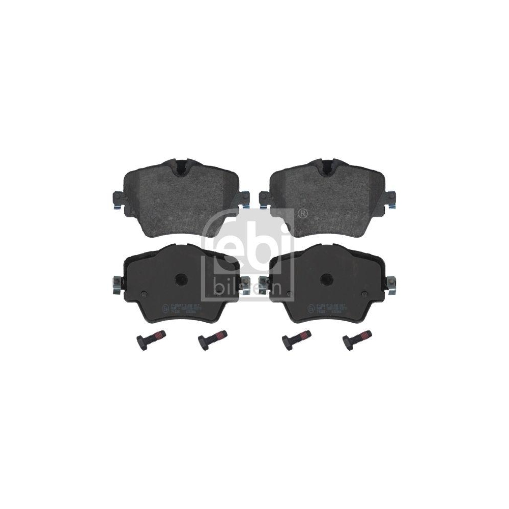 FEBI BILSTEIN Bremsbelagsatz, Scheibenbremse 16908 f&uuml;r BMW TOYOTA MINI