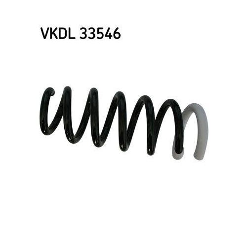 Fahrwerksfeder SKF VKDL 33546 f&uuml;r PEUGEOT, Hinterachse