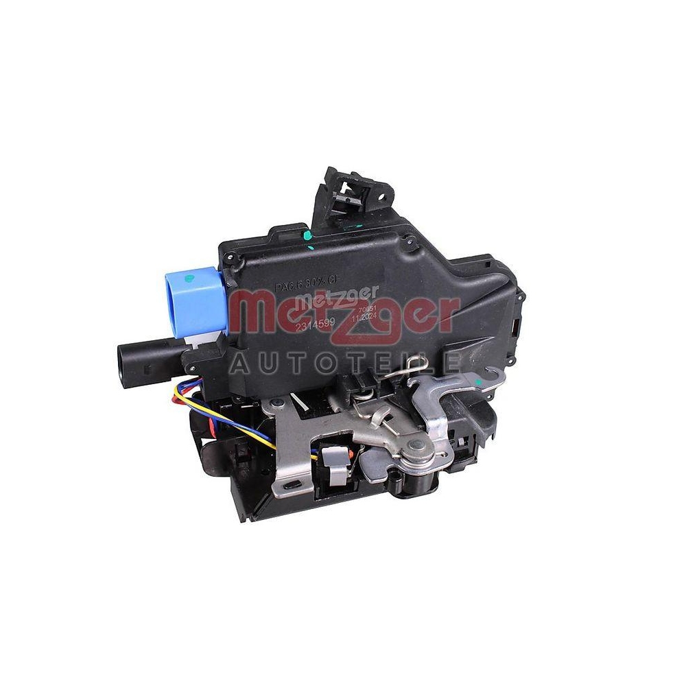 Türschloss METZGER 2314599 für VW, hinten links