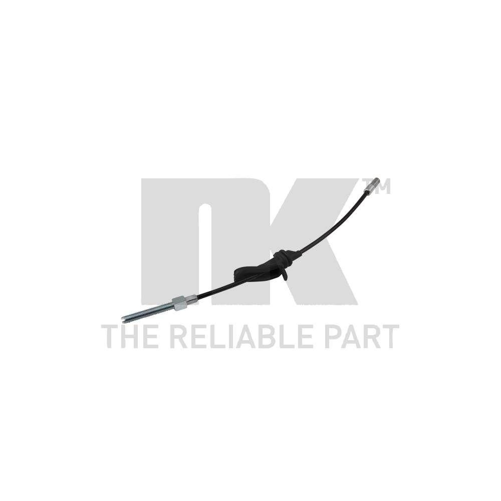 Seilzug, Feststellbremse NK 9025207 f&uuml;r FORD, Mitteltunnel, vorne