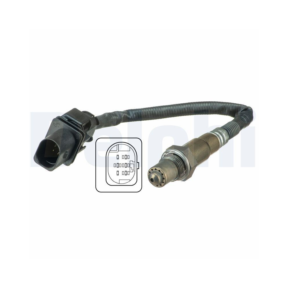 DELPHI ES20540-12B1 Lambdasonde f&uuml;r BMW CITRO&Euml;N PEUGEOT MINI DS, vor Katalysator