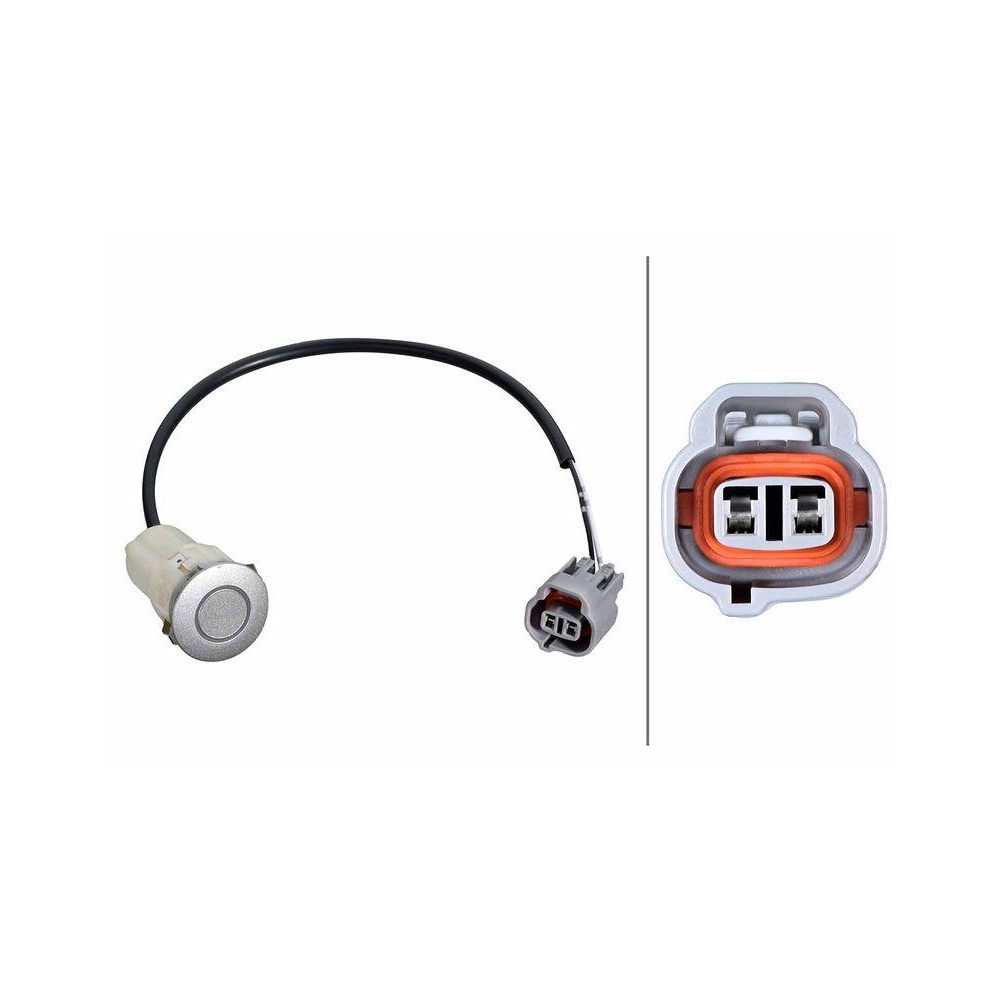 HELLA Sensor, Einparkhilfe 6PX 358 269-121 f&uuml;r TOYOTA, hinten, vorne