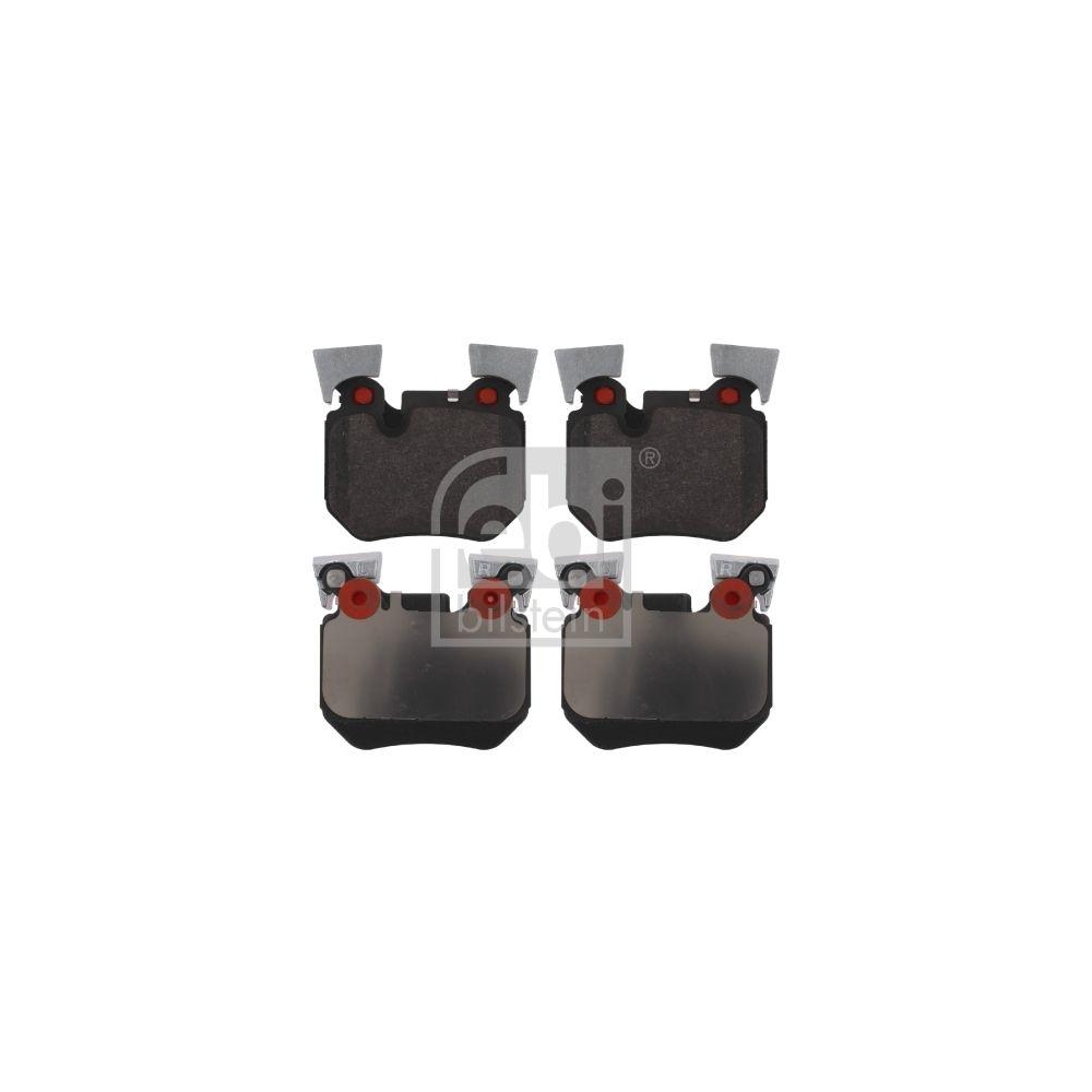 FEBI BILSTEIN Bremsbelagsatz, Scheibenbremse 16767 f&uuml;r BMW, Hinterachse
