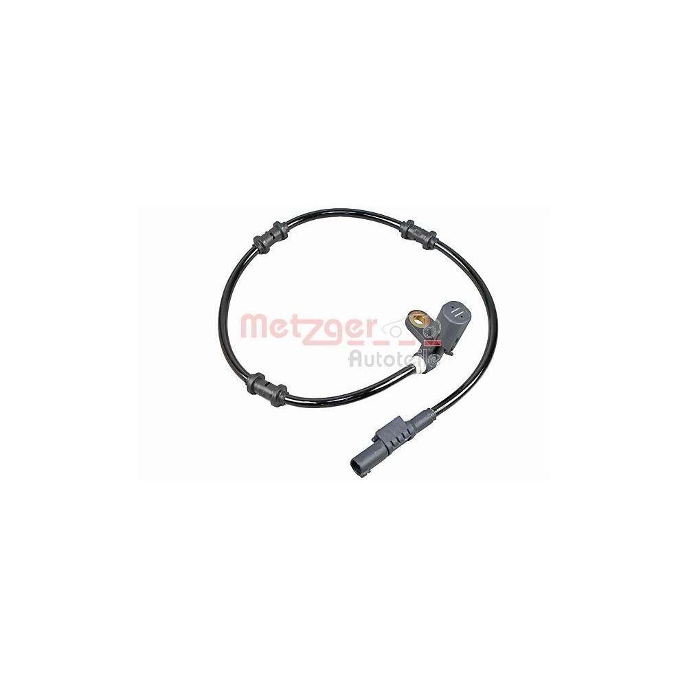 Sensor, Raddrehzahl METZGER 09001061 f&uuml;r MERCEDES-BENZ, Hinterachse links